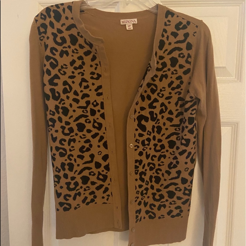 Cheetah sweater
